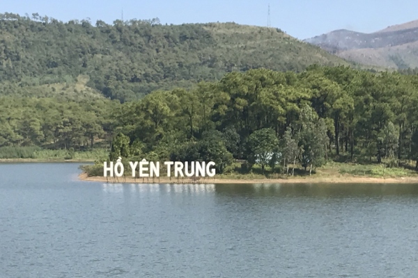 Hồ Yên Trung - Hồ nước lớn nhất tỉnh Quảng Ninh