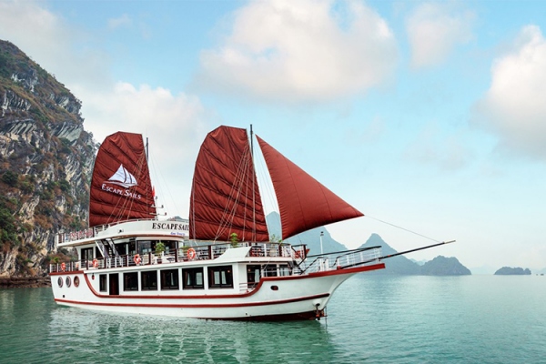 Lựa chọn du thuyền vịnh Lan Hạ sang trọng cho tour trong ngày đáng nhớ