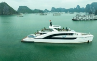 Tour siêu du thuyền Hạ Long Saquila Acht - Hành trình 7 tiếng Wonder Voyage