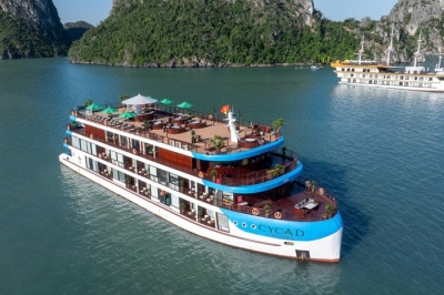 Du thuyền Bái Tử Long 6 sao boutique CYCAD INDOCHINE 2 ngày 1 đêm
