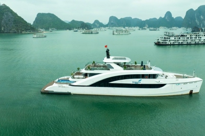 Tour siêu du thuyền Hạ Long Saquila Acht - Hành trình 7 tiếng Wonder Voyage