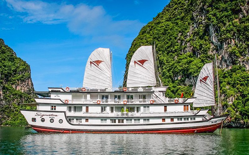 TOP 6 du thuyền Hạ Long đang giảm giá “sâu” - Hè 20181