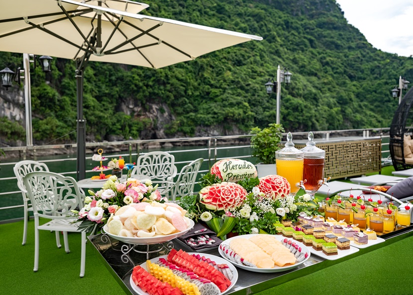 Tour du thuyền Hạ Long 1 ngày cao cấp Hercules Premium - Tours - HaLongwave